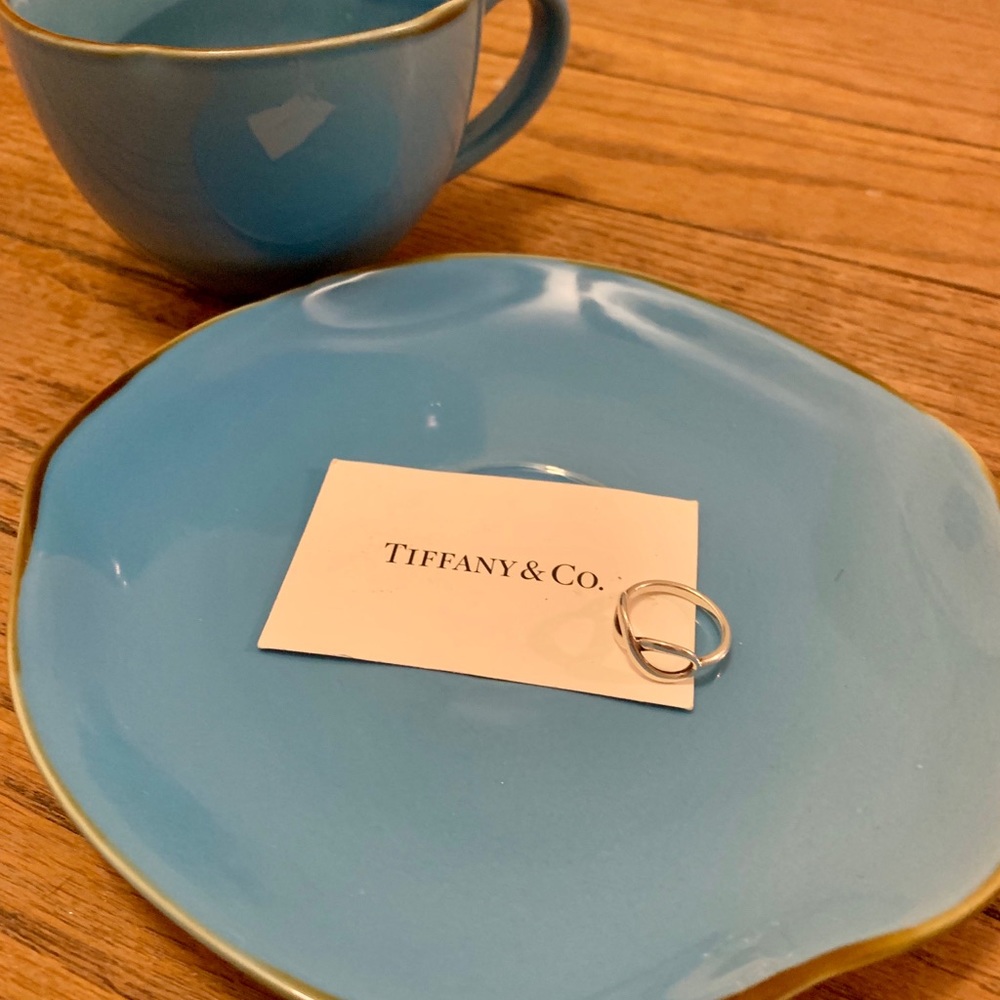 Tiffany and Co. Silver Infinity Ring